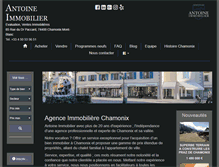 Tablet Screenshot of antoine-immo.com